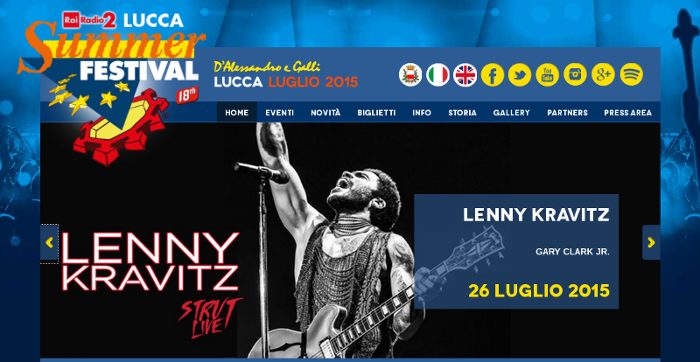 LUCCA SUMMER FESTIVAL 2015