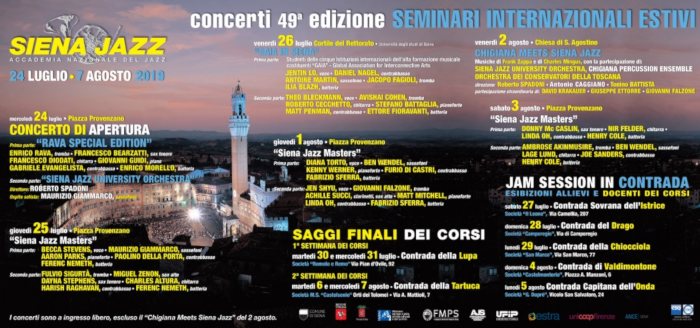 Siena Jazz Summer 2019 - 49° edizione