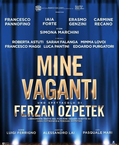 Mine vaganti di Ferzan Ozpetek al Teatro Garibaldi Figline Valdarno (FI)