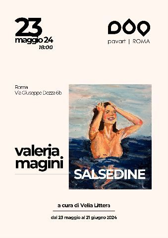 Salsedine - Mostra personale arte contemporanea di Valeria Magini