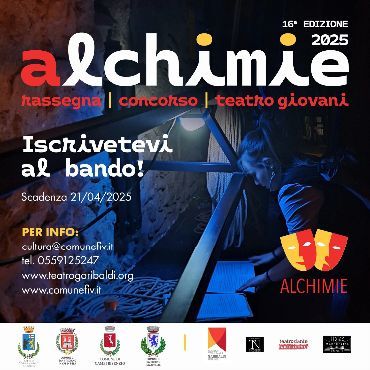 Alchimie, aperto il bando per l’edizione 2025