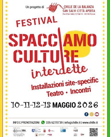 Festival “Spacciamo Culture Interdette” 2026