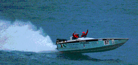 Premiazione dei piloti del team ORTM Offshore per la stagione sportiva 2003